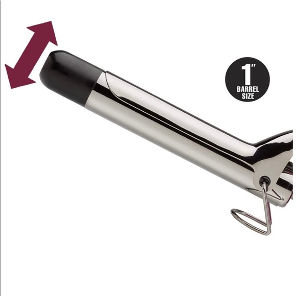 BRAND NEW: 1” Hot Tools Pink Titanium Curling Iron - Picture 3 of 7